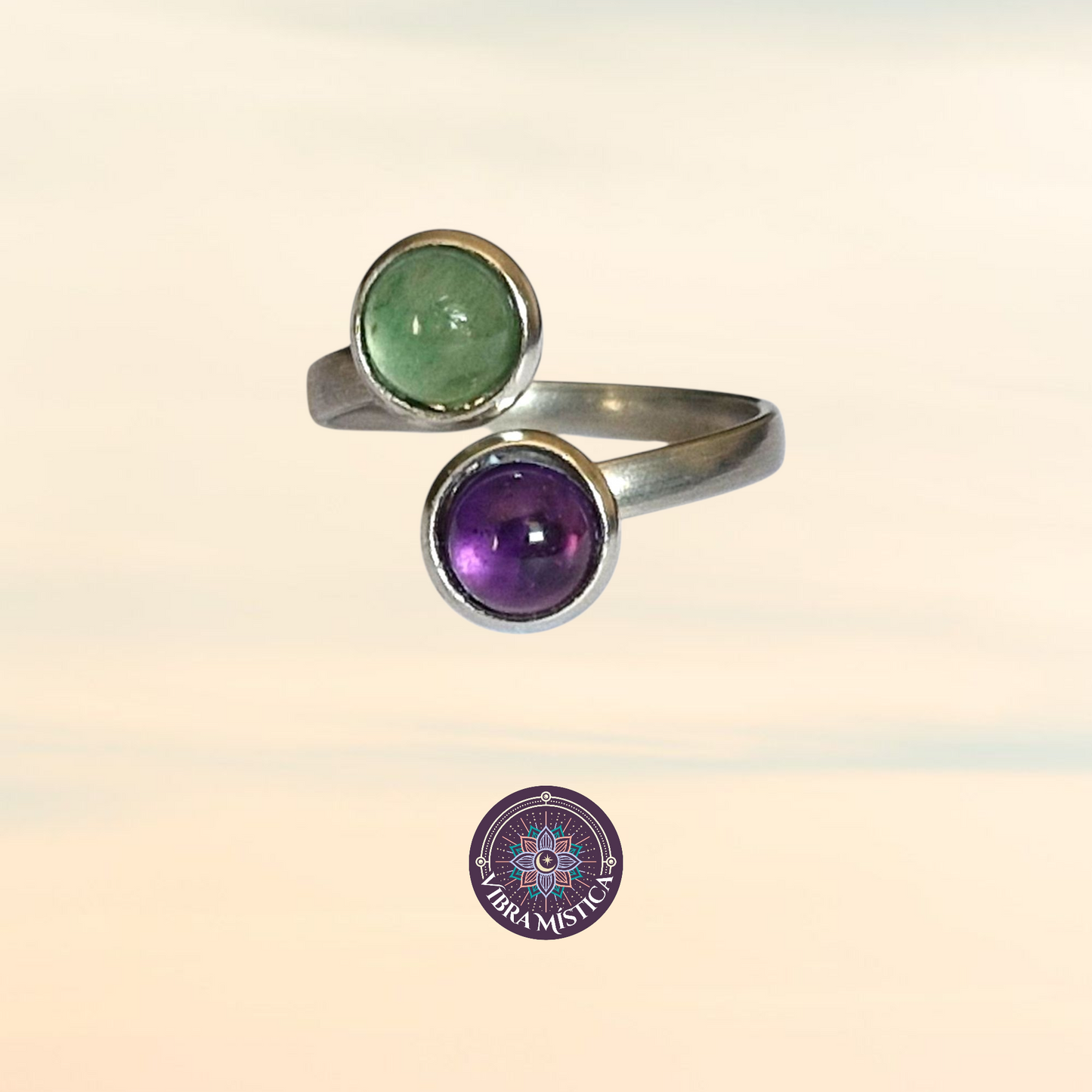 Amatista & Aventurina Verde – Equilibrio y Renovación