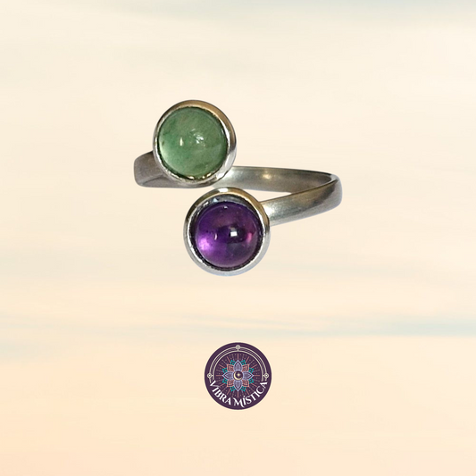 Amatista & Aventurina Verde – Equilibrio y Renovación