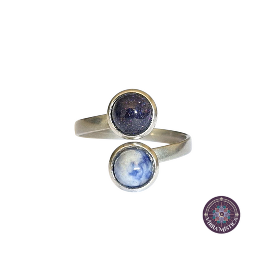 Sodalita & Blue Sandstone - Intuición, Claridad y Protección