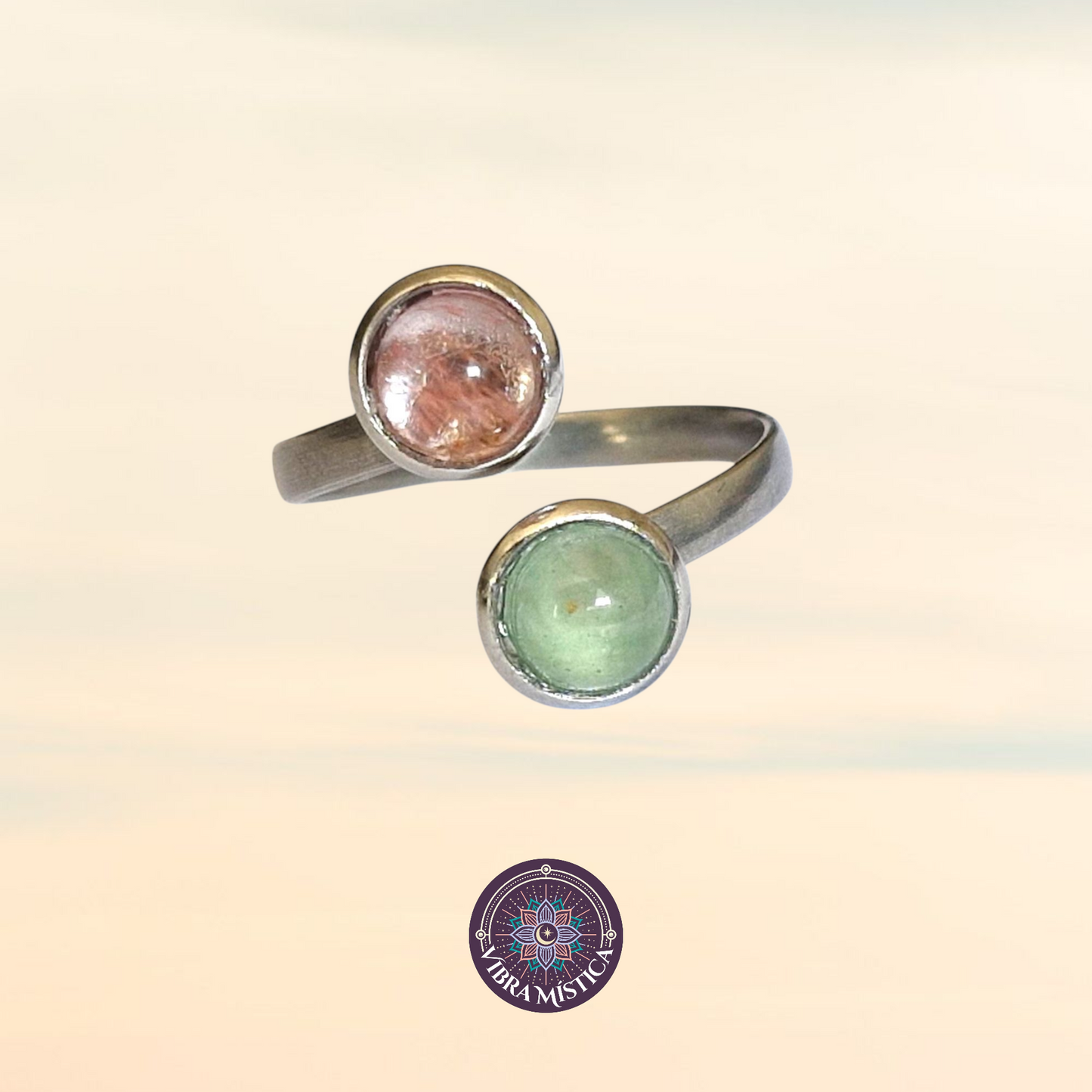 Watermelon Tourmaline & Aventurina Verde – Vitalidad y Equilibrio