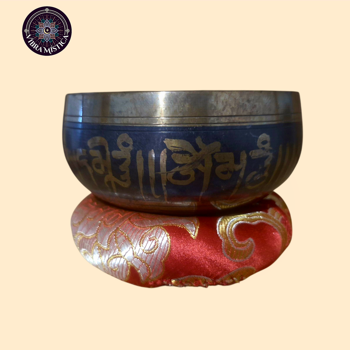 Cuenco Tibetano Armónico 9.5 cm – Meditación y Energía