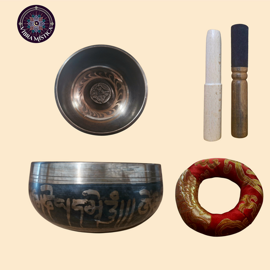 Cuenco Tibetano Armónico 9.5 cm – Meditación y Energía